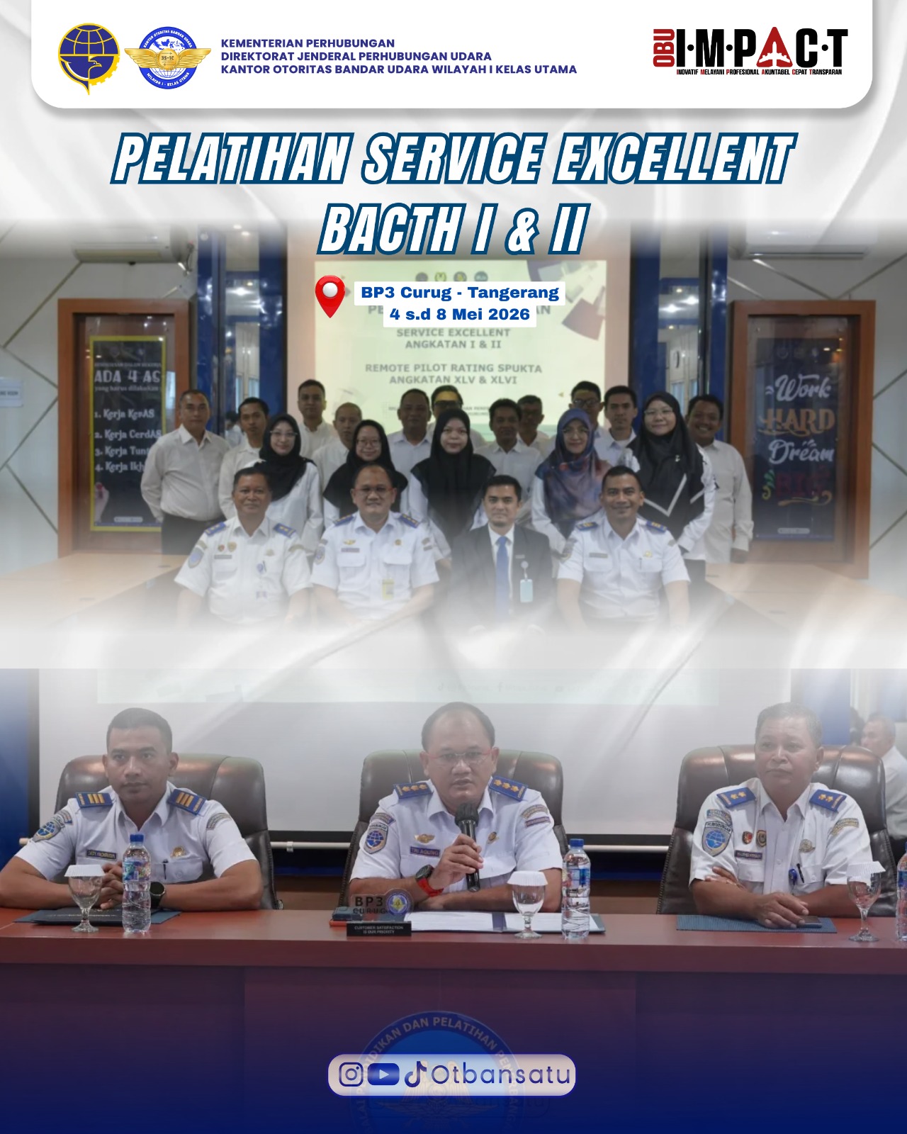 Pelatihan Service Excellent Batch I & II